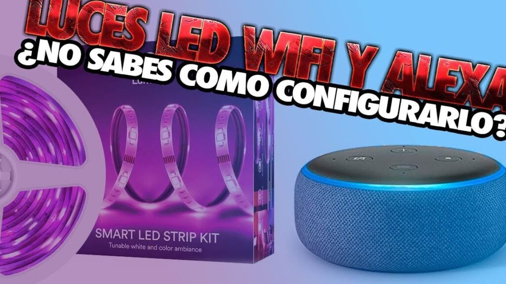 ️】Cómo configurar Alexa con luces LED tech10