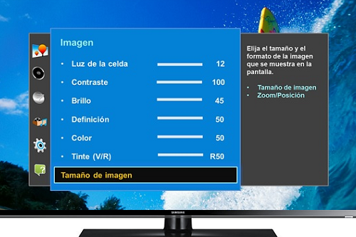 Cómo configurar imagen TV Samsung