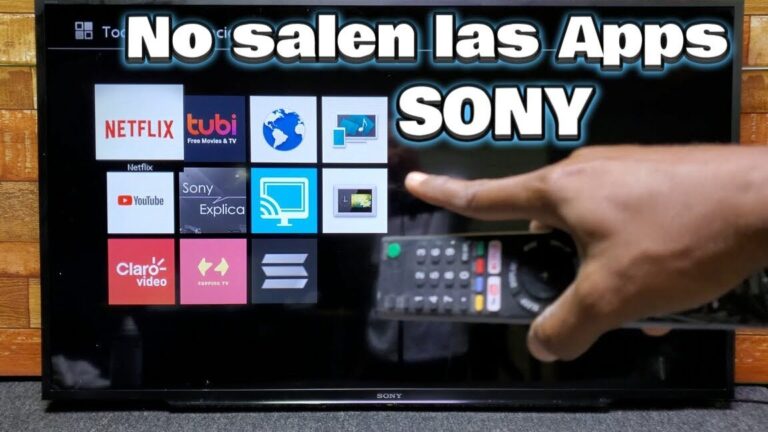Cómo configurar un televisor Sony