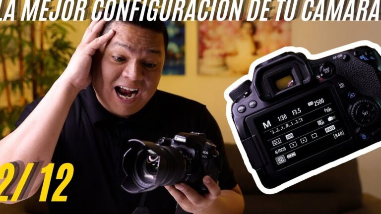 Cómo configurar una cámara Canon