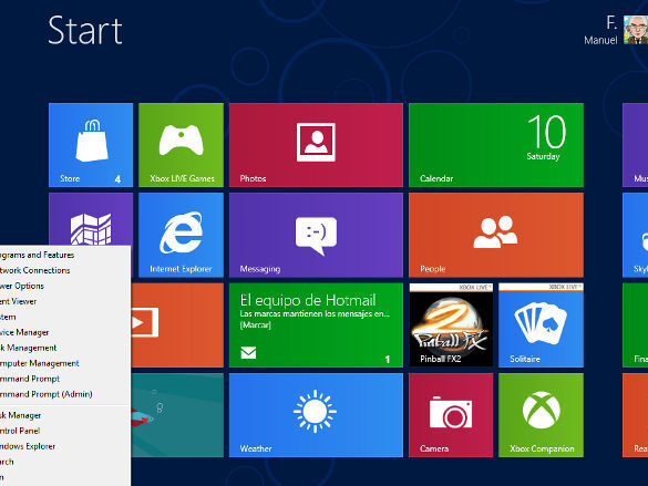 Cómo configurar Windows 8 como Windows 7