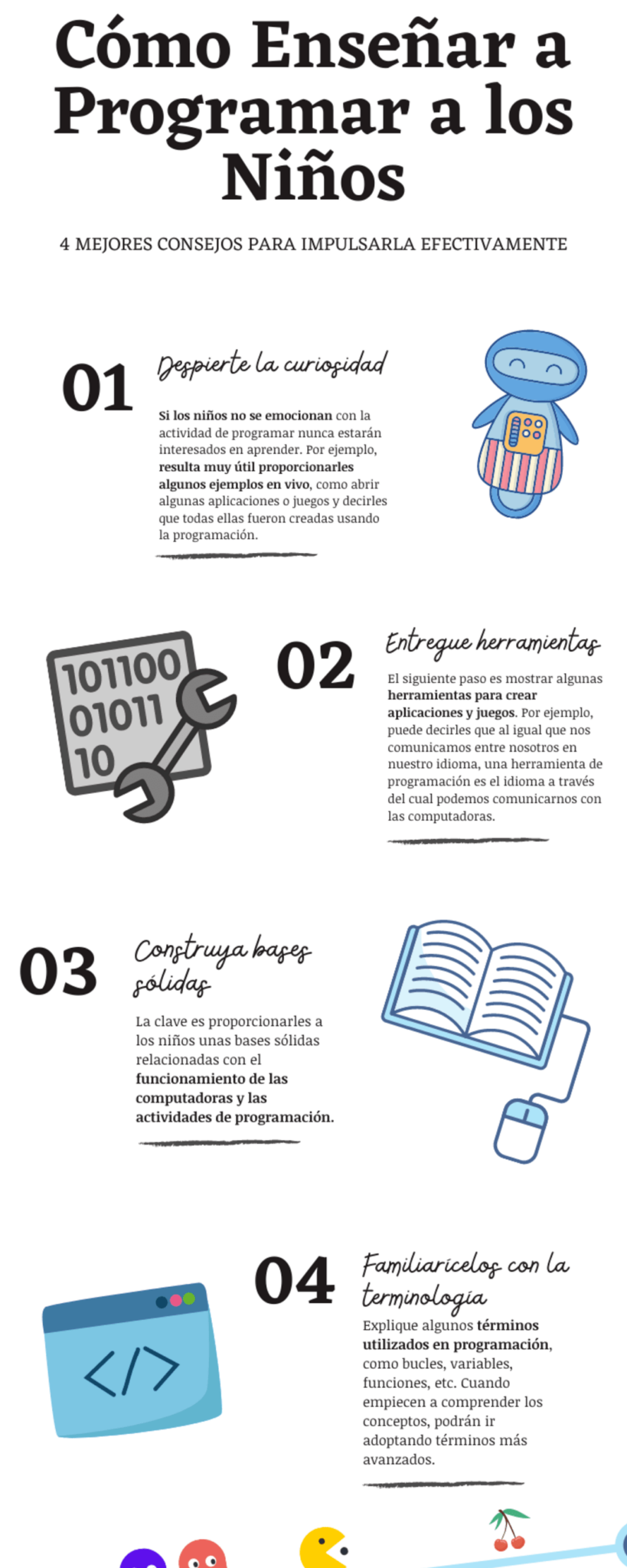 ️】Cómo enseñar a programar a un niño tech10