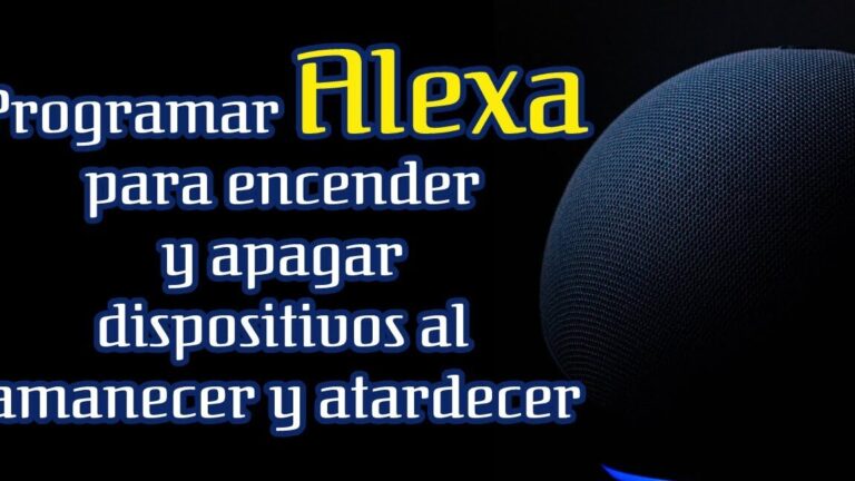 Cómo programar a Alexa para que se apague