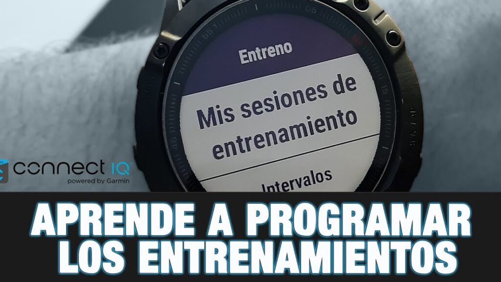 Carmin Program ️】Cómo programar entrenamiento en Garmin tech10